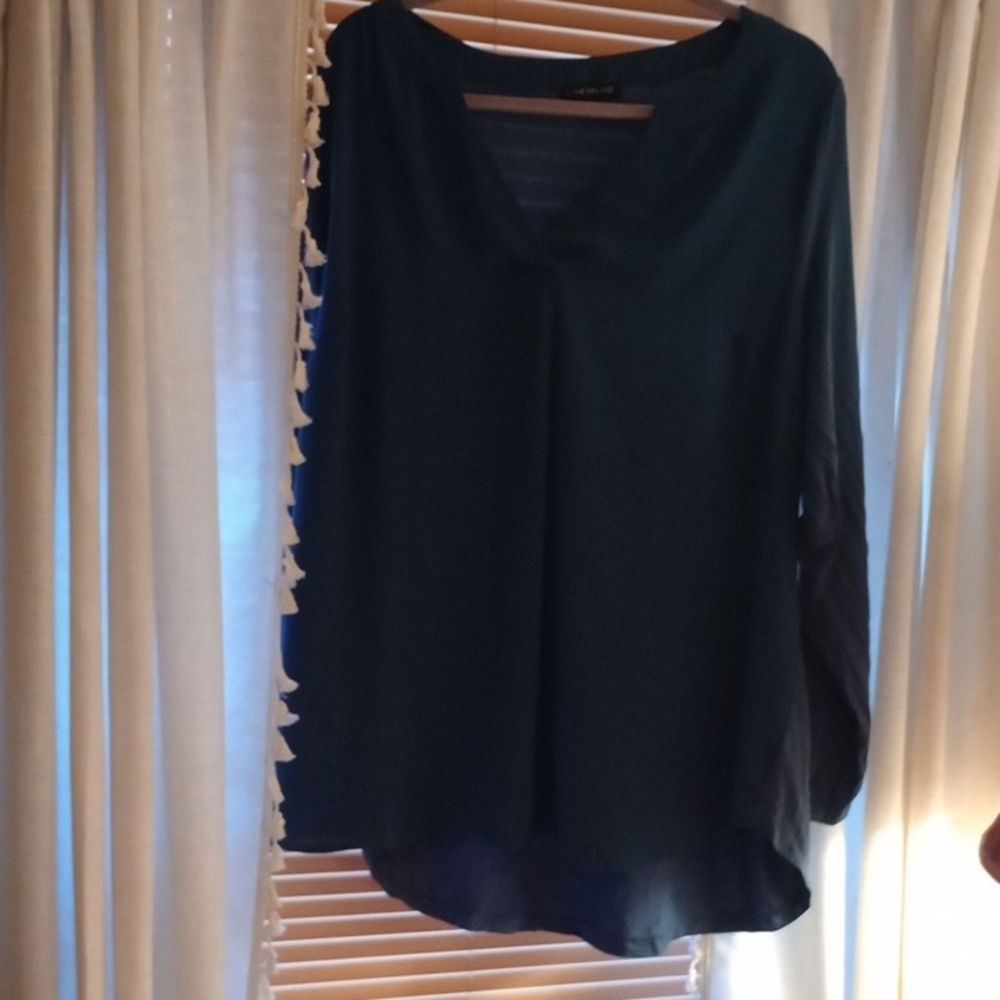 Lane Bryant Deep Teal Blouse